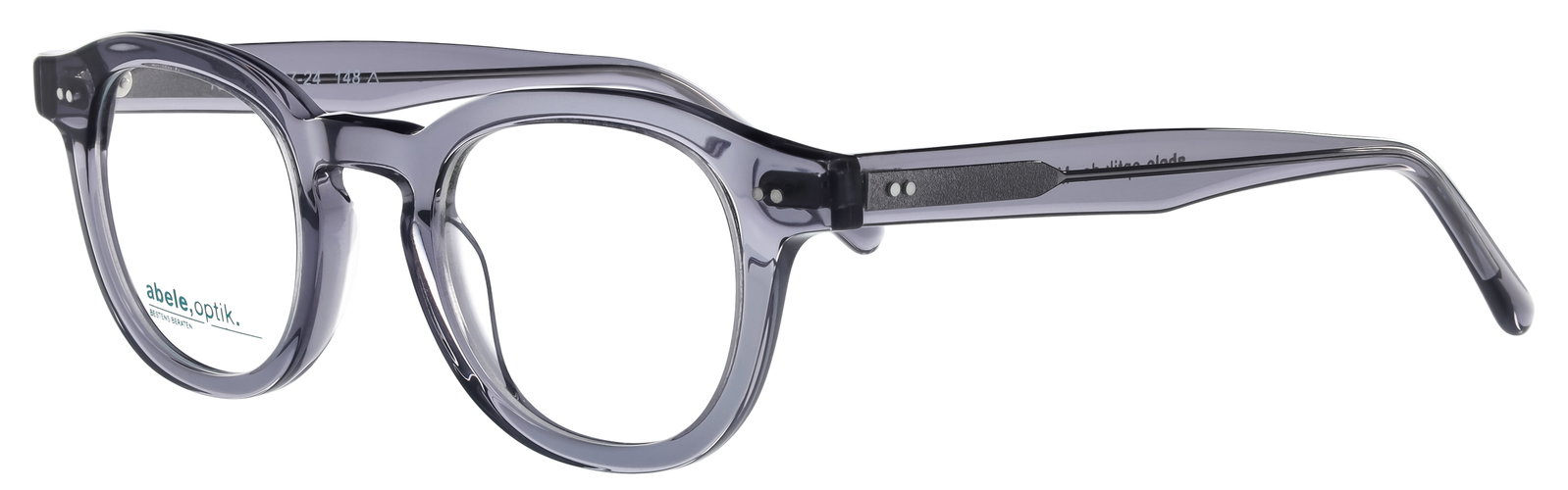 abele optik Brille dunkelgrau transparent für Damen 150301